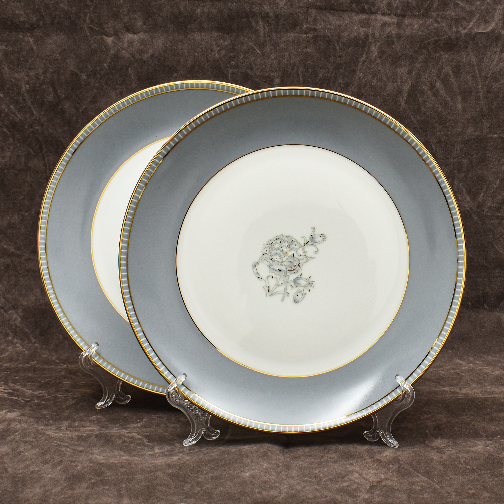 39 pc Dinner set | Grey | Grey Iris ICHKAN