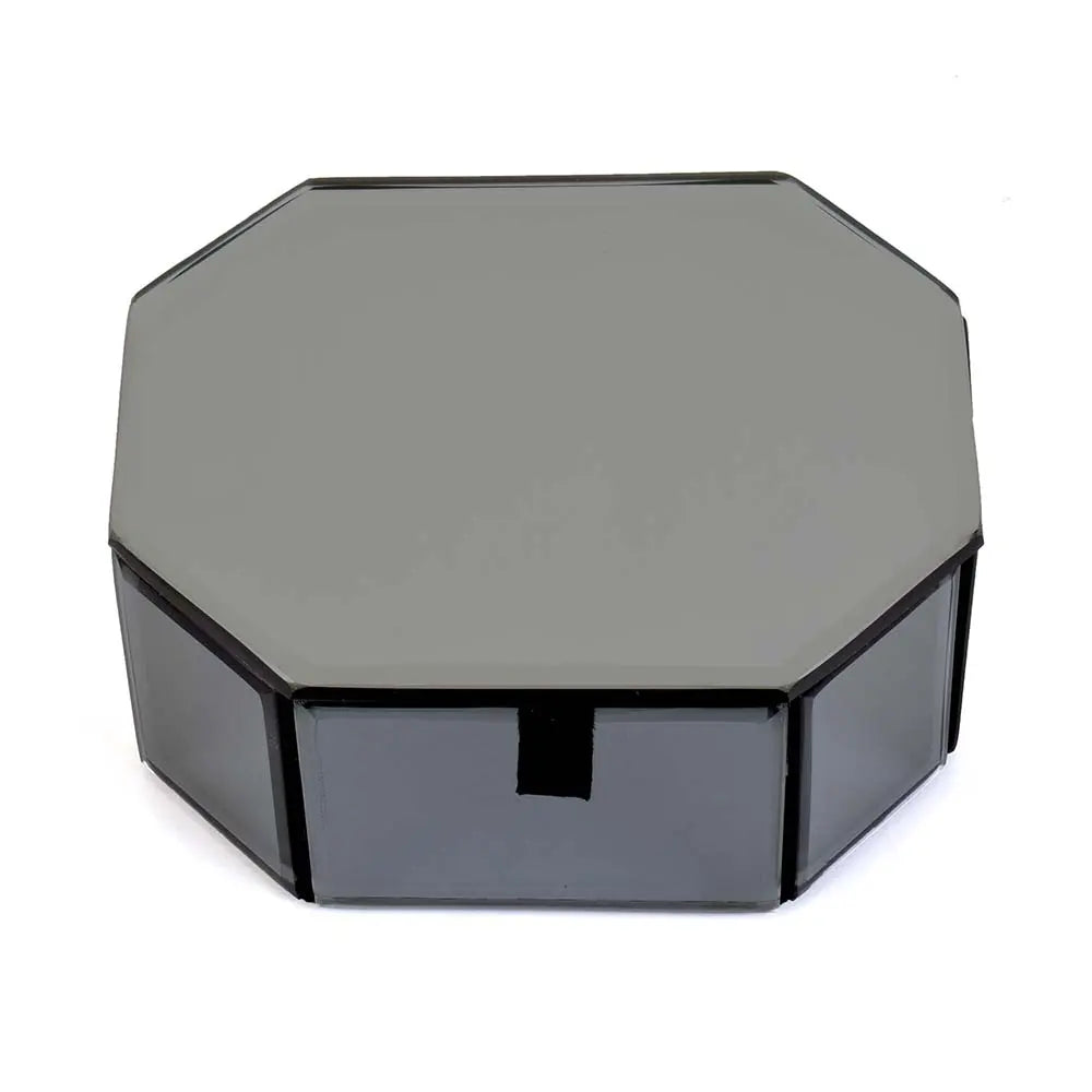 Mirror Multi Purpose Organiser Box I Smokey Black | O'gon ICHKAN