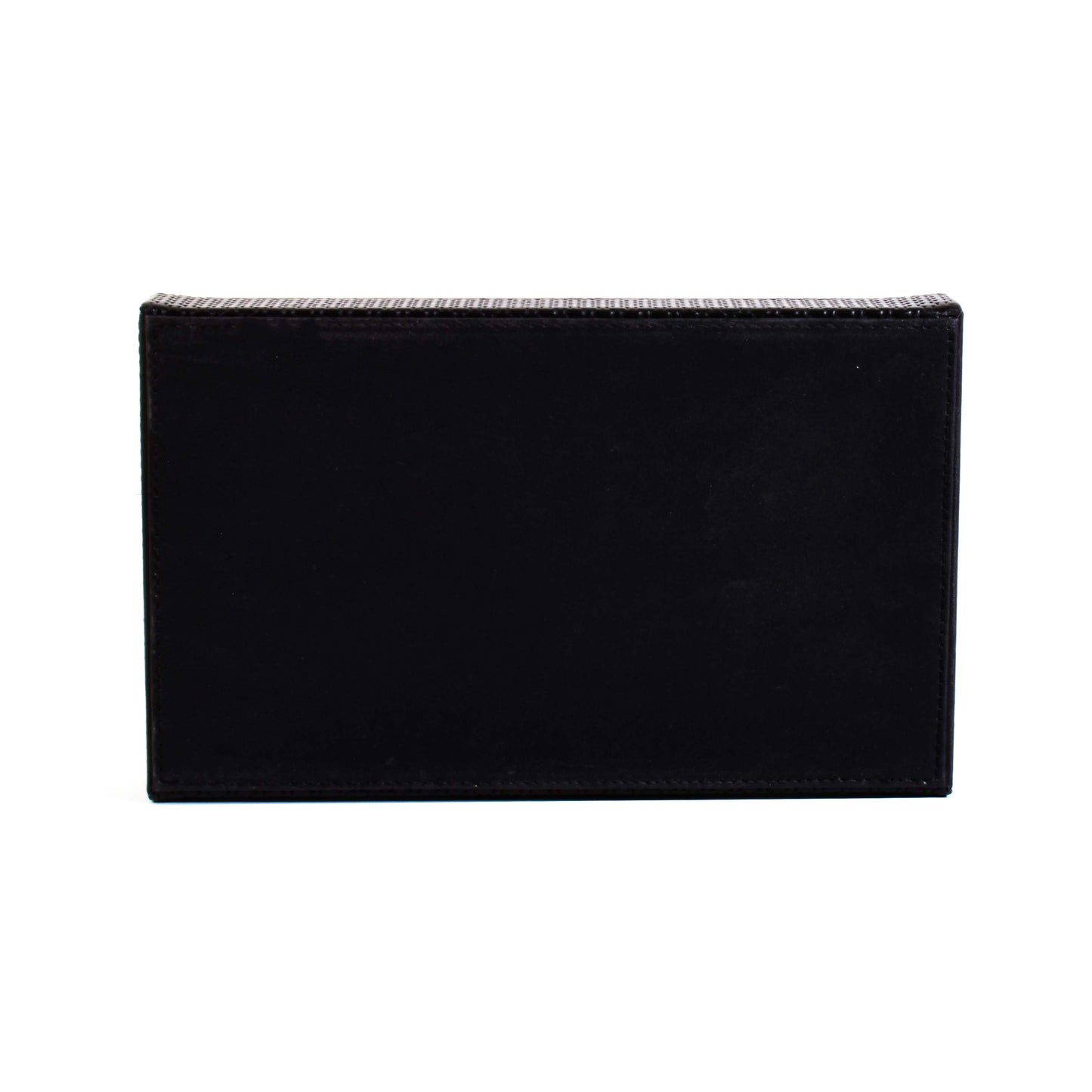Leatherette Towel/Vanity Tray | Black | Rubix Ichkan