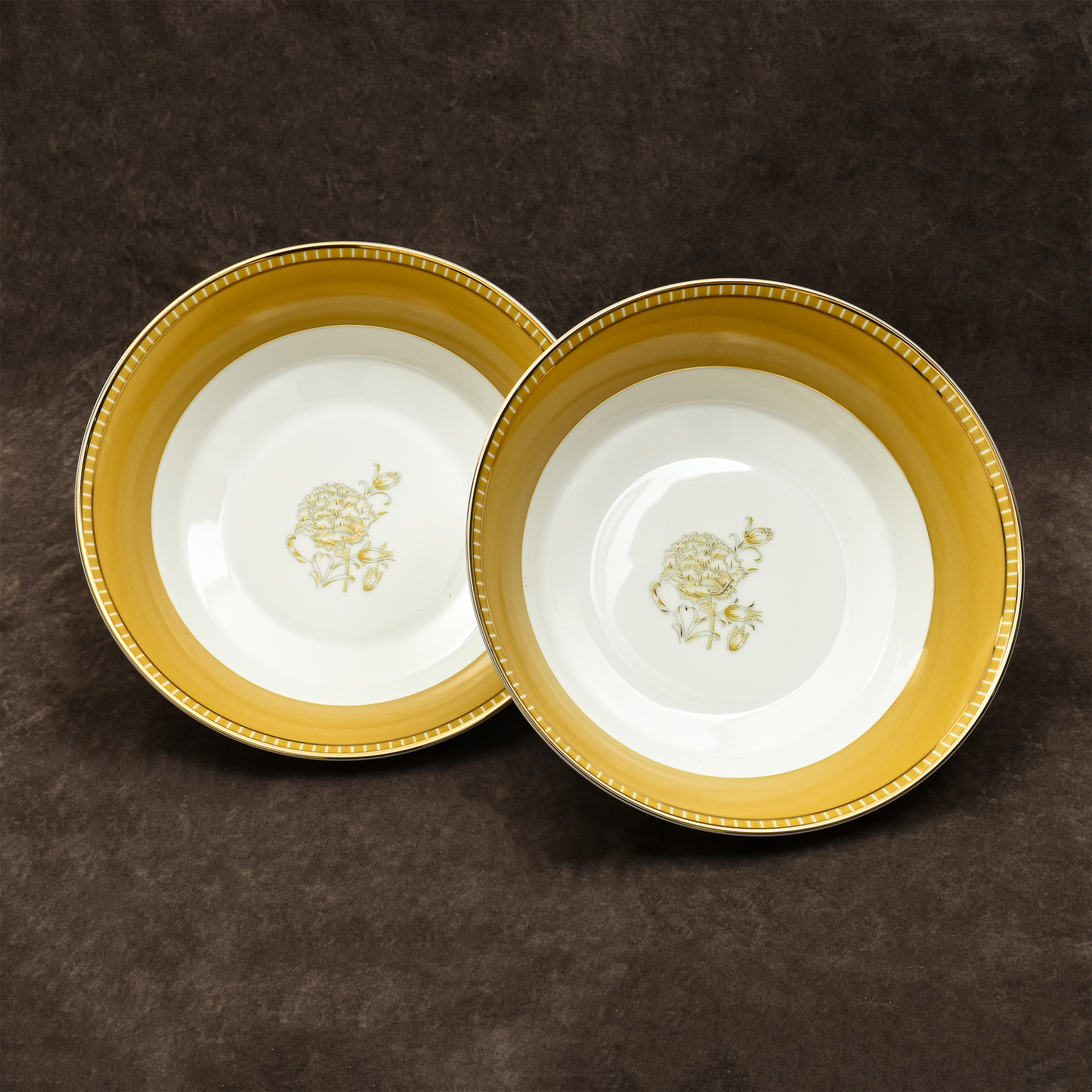 27 pc Dinner set | Yellow | Mustard Iris ICHKAN