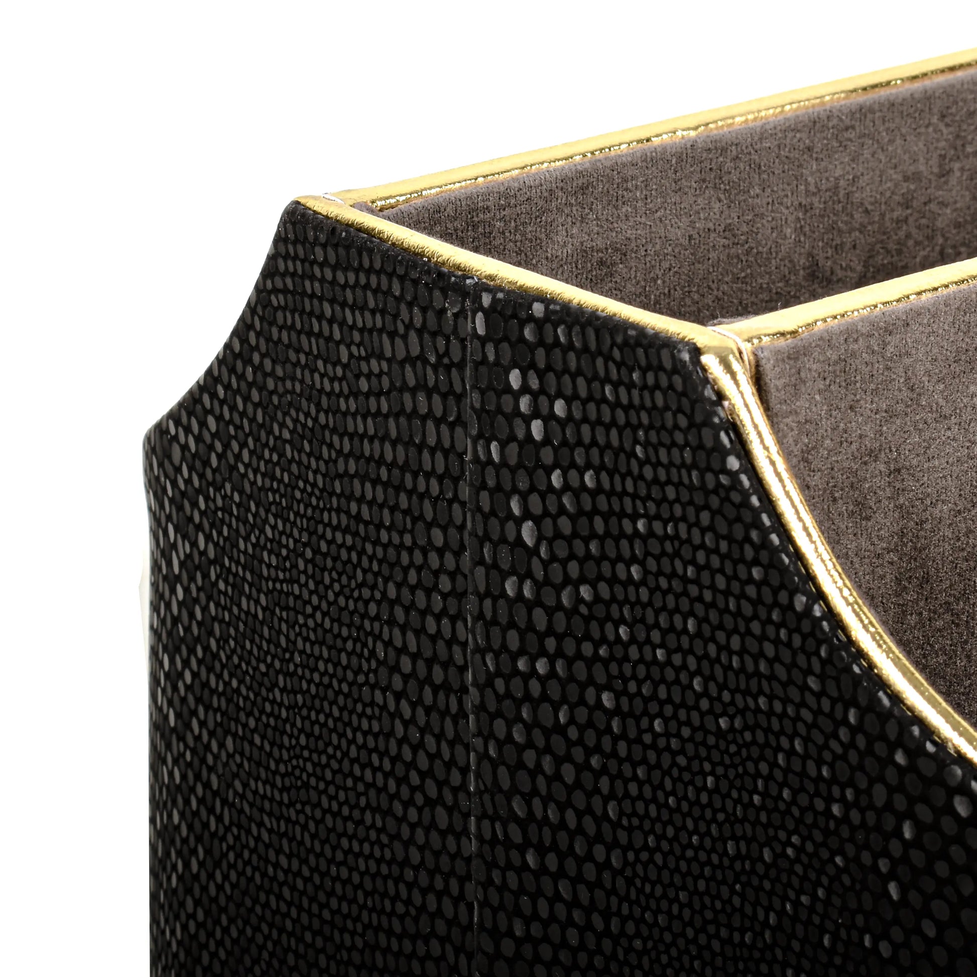 Leatherette Multi-Utility Rotating Holder Organiser | Black | Serpentine Ichkan