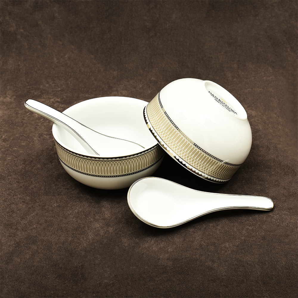 39 pc Dinner set | Beige | Shine Platin ICHKAN
