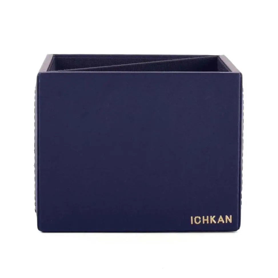 Leatherette Cosmetic/Pen Holder I Midnight Blue | Willow ICHKAN